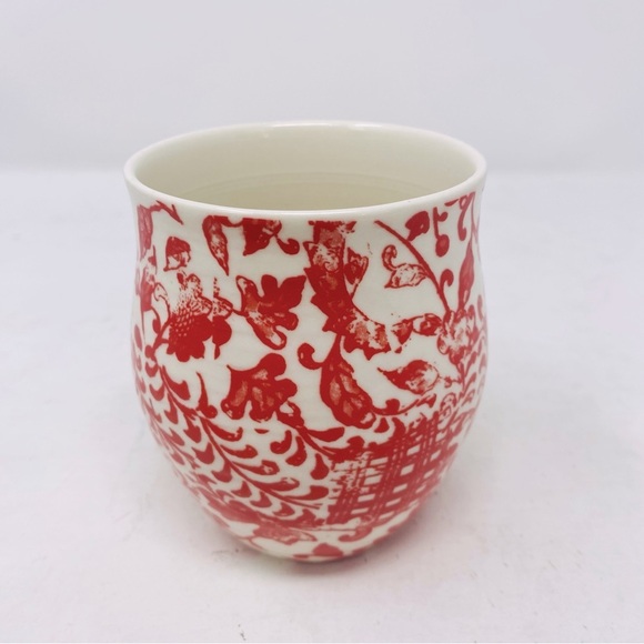 Anthropologie Homegrown Monogram Floral F Mug 14oz - Picture 3 of 6